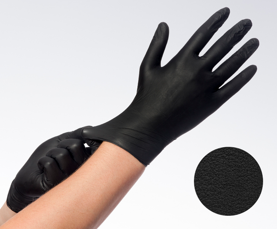 Nitryl - Gloves - Black M
