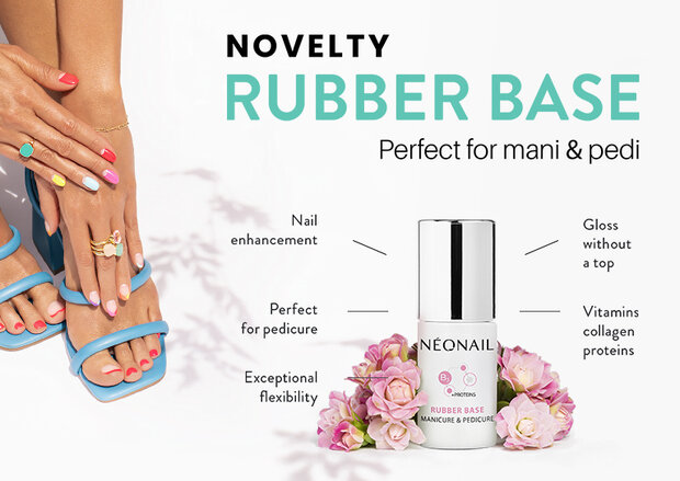 Rubber Base manicure &amp; pedicure 