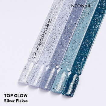 Top Glow Silver Flakes 7.2 ml