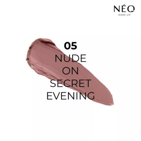 Lipstick: 05 NUDE ON SECRET EVENING