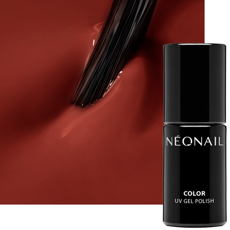 gelpolish in de kleur &#039;Go See The World&#039; van NEONAIL - rode tint