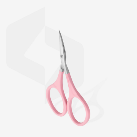 Pink cuticle scissors BEAUTY &amp; CARE 11 TYPE 1