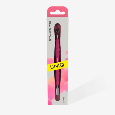  Manicure pusher Gummy with silicone handle UNIQ 10 TYPE 4.2 