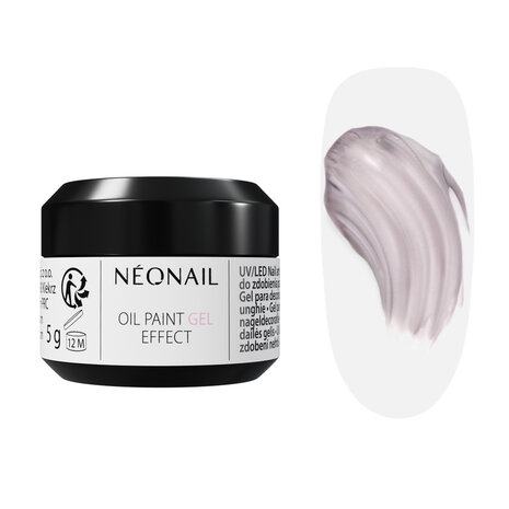 Oil Paint Gel Effect- Quiet Impression