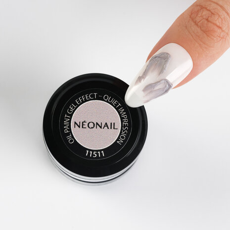Oil Paint Gel Effect- Quiet Impression