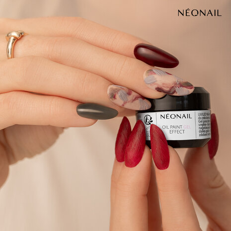 Oil Paint Gel Effect- Quiet Impression