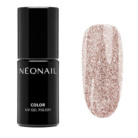 gelpolish van NEONAIL in de kleur &#039;Shimmering Goldrush&#039; - gouden tint 