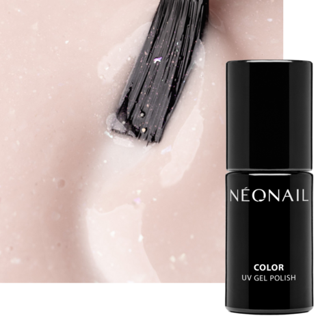 gelpolish in de kleur &#039;My Soulmate&#039; van NEONAIL - glitter roze tint