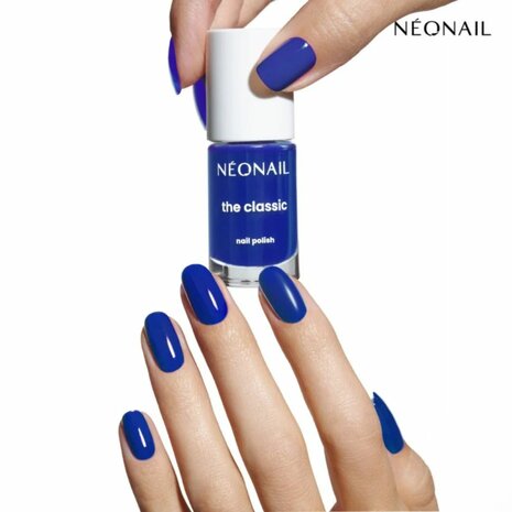 nagellak van NEONAIL in de kleur 'Denim Blue' - blauwe tint
