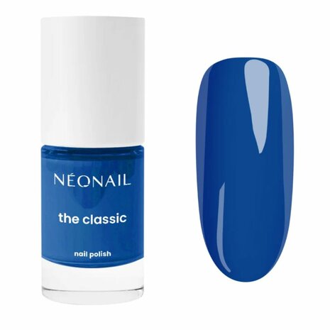 nagellak van NEONAIL in de kleur 'Denim Blue' - blauwe tint