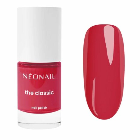 nagellak van NEONAIL in de kleur 'Rich Red' - rode tint