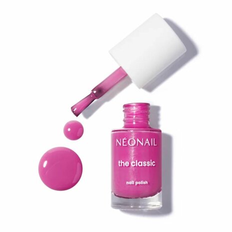 nagellak van NEONAIL in de kleur ' Electric Fuchsia' - felle roze tint