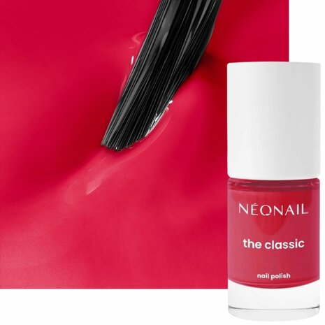 nagellak van NEONAIL in de kleur 'Rich Red' - rode tint