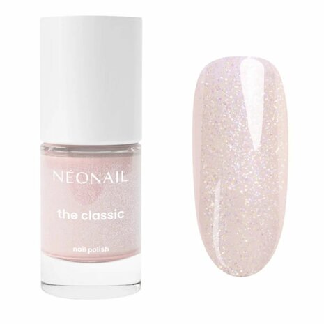 nagellak van NEONAIL in de kleur 'Glittery Mist' - beige tint