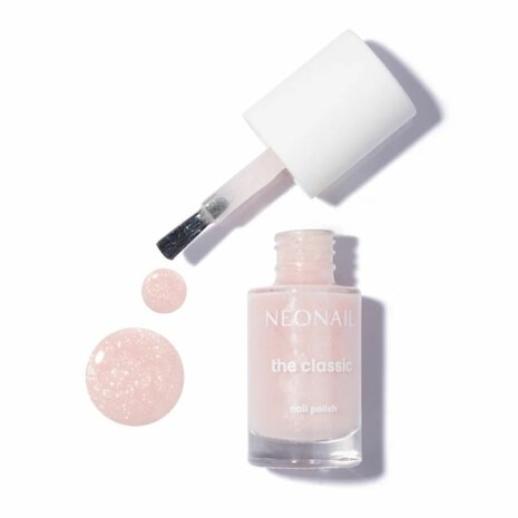 nagellak van NEONAIL in de kleur 'Glittery Mist' - beige tint