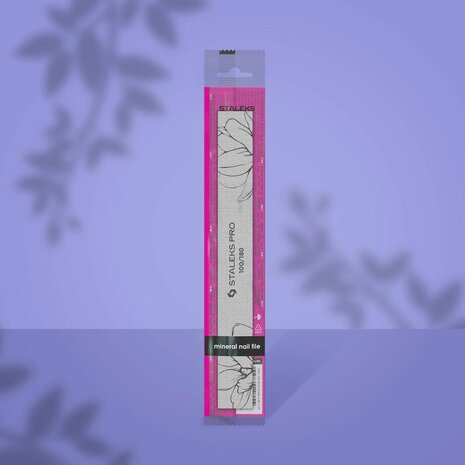STALEKS EXPERT 20 Straight mineral nail file, 100/180 grit 