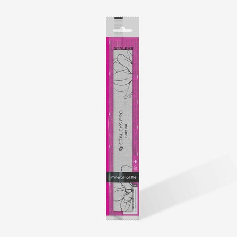 STALEKS EXPERT 20 Straight mineral nail file, 100/180 grit 