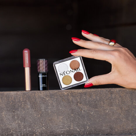 Pressed Powders Palette van NEONAIL - 4 herfst tinten