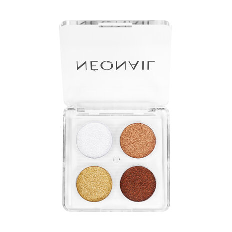 Pressed Powders Palette van NEONAIL - 4 herfst tinten
