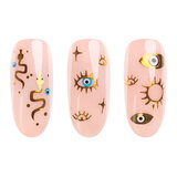 Nailart Sticker - Boho Gold_