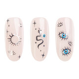 Nailart Sticker - Boho Silver_