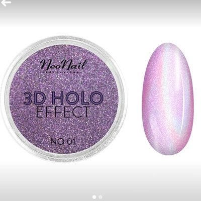 Powder 3D Holo effect 01