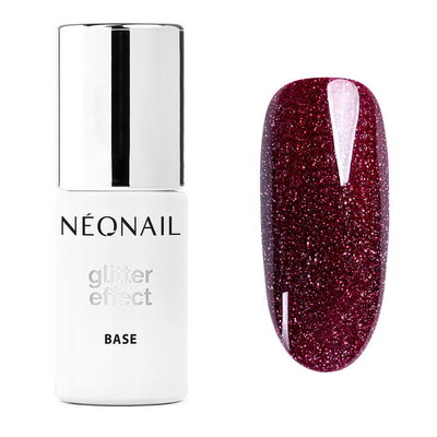 Glitter Effect Base - Burgund Shine