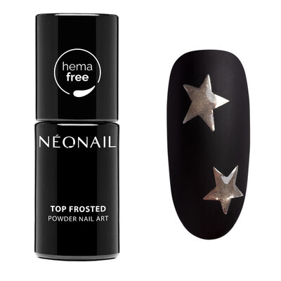 Gellak 7,2 ml - Top Frosted Powder Nail Art